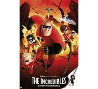 Close Up Póster Disney The Incredibles - Expect The Incredible (61cm x 91,5cm)