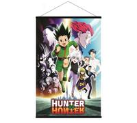 Close Up Póster Hunter X Hunter (Group) (tamaño: 61 cm x 91,5 cm) (póster y barras magnéticas para pósteres)