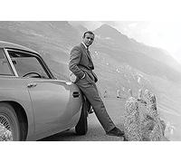 Póster James Bond - Sean Connery & Aston Martin (91,5cm x 61cm)