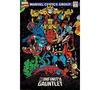 Close Up Póster Marvel Comics Retro - The Infinity Gauntlet (61cm x 91,5cm)