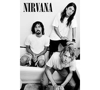 Close Up Póster Nirvana - Bathroom (61cm x 91,5cm) + 2 Marcos Transparentes con suspención
