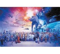 Close Up Póster Star Wars Cast/Elenco (91,5cm x 61cm)