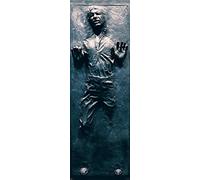 Close Up Póster Star Wars/Guerra de Las Galaxias Han Solo Carbonite/Carbonizado (53cm x 158cm) + Embalaje para Regalo
