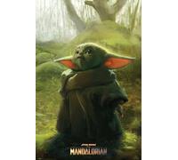 Close Up Póster Star Wars: The Mandalorian - Grogu [The Child] (61cm x 91,5cm)