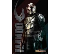 Close Up Póster Star Wars: The Mandalorian - Mando Dark (61cm x 91,5cm)