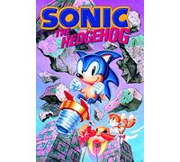 Close Up Sonic The Hedgehog - Póster de Break Through Rocks (61 x 91,5 cm, incluye caja de regalo), color blanco