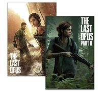 Close Up The Last of Us Part I & II - Juego de 2 pósteres (61 x 91,5 cm, incluye caja de regalo), color blanco