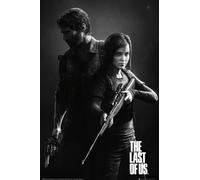 Close Up The Last of Us Póster con Diseño de Colour Negro y de Colour Blanco de Retrato - Póster con Diseño de Gran Formato (61 cm x 91,5 cm)