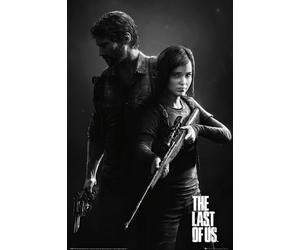 Close Up The Last of Us Póster con Diseño de Colour Negro y de Colour Blanco de Retrato - Póster con Diseño de Gran Formato (61 cm x 91,5 cm)