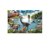 Close Up Vade de escritorio para niños, diseño de dinosaurios, 60 x 40 cm, lavable, resistente al agua, resistente a desgarros, diseño detallado y con cariño