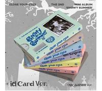 CLOSE YOUR EYES - Snowy Summer (ID Card Ver. POCAALBUM) [2nd Mini Album] - Kim Sungmin Ver.