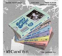 CLOSE YOUR EYES - Snowy Summer (ID Card Ver. POCAALBUM) [2nd Mini Album] - Ma Jingxiang Ver.