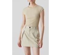 Closed Cap Sleeve Top T-shirts Desert Beige Talla: S | Camisetas de Tirantes Outlet | Mujer | Marrón