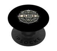 Closed For Repairs Coche de Garaje mecánico |- PopSockets PopGrip Adhesivo