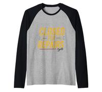 Closed For Repairs Mecánico de coches en garaje --- Camiseta Manga Raglan