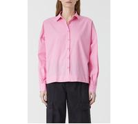 Closed Gathered Shirt Pink Lilies Talla: L | Blusas Outlet | Mujer | Rosa