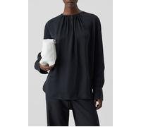 Closed Gathered Top Shirts & Blouses Black Talla: XXS | Blusas Outlet | Mujer | Negro