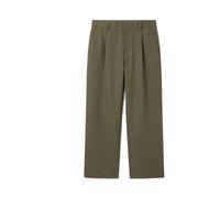 Closed - Pantalones rectos de algodón Bloomberg - Trousers - Hombre - Verde - W33 -