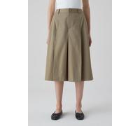 Closed Pleated Culottes Skirts Grey Marble Talla: W26 | Faldas Midi Outlet | Mujer | Gris