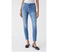 Closed Skinny Pusher Jeans Mid Blue Talla: W24 | Vaqueros Skinny Outlet | Mujer | Azul