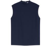 Closed Stand-up Collar Top Shirts & Blouses Dark Night Talla: XL | Camisetas de Tirantes Outlet | Mujer | Negro