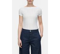 Closed Straight Neck T-shirt T-shirts Ivory Talla: S | Camisetas de Seda Outlet | Mujer | Blanco