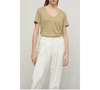 Closed V-neck Tops Green Bark Talla: XXS | Camisetas Outlet | Mujer | Verde