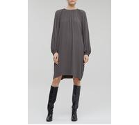 Closed Women Gathered Dress Dark Nickel Talla: S | Vestidos Midi Outlet | Mujer