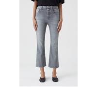 Closed Women Hi-sun Jeans Mid Grey Talla: W23L34 | Pantalones Anchos Outlet | Mujer | Gris