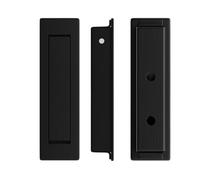 Closet Door Handle | 8cm Length Stainless Steel Flush Hardware | Recesseds
