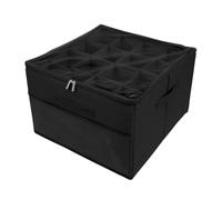 Closet Organizador de zapatos - Contenedor de cobertura transparente, soporte modular para zapatos, diseño plegable, unidad de arreglo para el hogar, caja de colocación de estantes flexible para