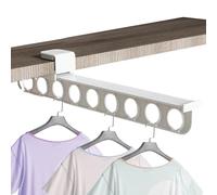 Closet Rod Slide Rails - HIPS 38x4x8cm | Extendable Pull-Out Wardrobe Organizer | Clothes Hanger And Towel Rail For Closet Storage, Home Organization, And Space-Saving Wardrobe Use