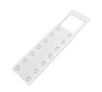 Closet Tension Shelf - Flexibble Closet Organizer, Adjustable Storage Rack, Long Lasting Stable Insert Shelving | Divider Shelf for Cabinets Bookcases Wardrobe Pantry Home Storage Organization Solutio