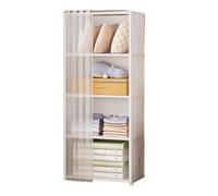 Closet Wardrobe - Small Room Garment Rack Dustproof Clothes Organizer