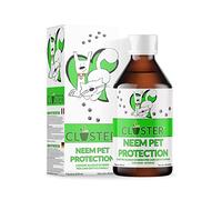 CLOSTER Neem Pet Protection 250 ML - Aceite de Neem Puro Repelente Natural Anti Insectos Antipulgas Antiparasitario contra Garrapatas Pulgas Mosquitos Moscas Ácaros Piojos para Perros Gatos Caballos