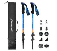 Clostnature Bastones de Senderismo Telescópicos 2pcs, Bastones Trekking