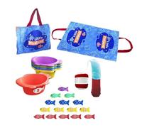 Cloth Fishing Toys, Fishing Game, Durable Stitching Imaginative Play Preschool Learning Matching Game Interactive Fun Early Development, Stacking Cup for School, Nursery, Daycare Center