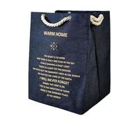 Cloth Laundry Bag, Waterproof Large Capacity Foldable, Reusable Tote Bag Clothes Storage, For Home Bedroom Living Room Nursery Apartment Farmhouse Outdoor 14.17x13.39x19.29 Inches Camping Shopping