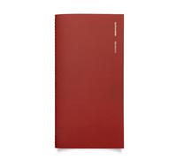 Cloth & Paper Travel Notebook | Pen Swatch Journal | A5 Slim - Merlot