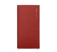 Cloth & Paper Travel Notebook | Pen Swatch Journal | Pocket Plus - Merlot