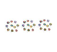Clothes Brooch Shoe Charms Lollipop Brooches Clear Travel Toiletry Lanyard Wallet with Pouch Sucker Blow Pops Coin Bag Beads for Phone Charm Making