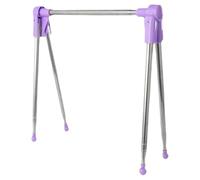 Clothes Drying Rack, Foldable Stainless Steel Telescopic Hanger, Adjustable Space Saving, Garment Drying Rack for Balcony Bathroom Bedroom Camping Patio Living Room Backyard, 12.99x3.74x2.36 Inches