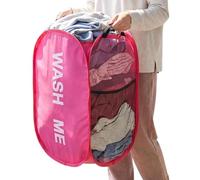 Clothes Hamper - 36 × 36 × 58 cm Large Laundry Basket | Breathable Foldable Laundry Hamper With Handle For Clothes Toys Towels RV College Storage Organization Solution Home Use