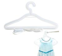 Clothes Hanger LED - Neon Sign Clothes Rack | Wedding Dress Bedroom Decoration | USB Powered LED Light | Romantic Decorative Hanger for Wall | White Warm Pink Light Options