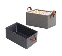 Clothing Drawer Organizer - Structured Wardrobe Bin, Reinforced Clothes Classification Case, Shelf Management Solution, Stackable Garment Organization, Home Cabinet Sorting Unit For Jeans Pants
