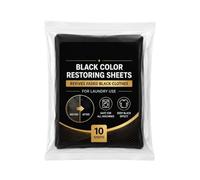 Clothing Dye Sheets - Black Fabric Color Restorer 10pcs | Cotton Linen