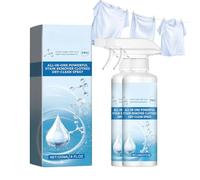 Clothing Emulsifier, Non-Ionic Laundry Stain Remover Spray, Fabric-Safe Spot Cleaner for All Washable Clothes (2pcs)