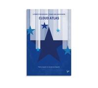 Cloud Atlas - Lienzo decorativo para pared, drama épico de ciencia ficción, impresionante decoración abstracta de película para paredes, 2 pósteres, obras de arte geniales, pinturas artísticas para