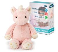 Cloud b Ella The Unicorn™ Máquina de sonido con sonidos blancos relajantes | Animales de peluche abrazos | Ajustes ajustables y apagado automático | Ella The Unicorn™