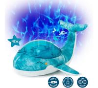 Cloud b Luz nocturna Tranquil Whale azul recargable